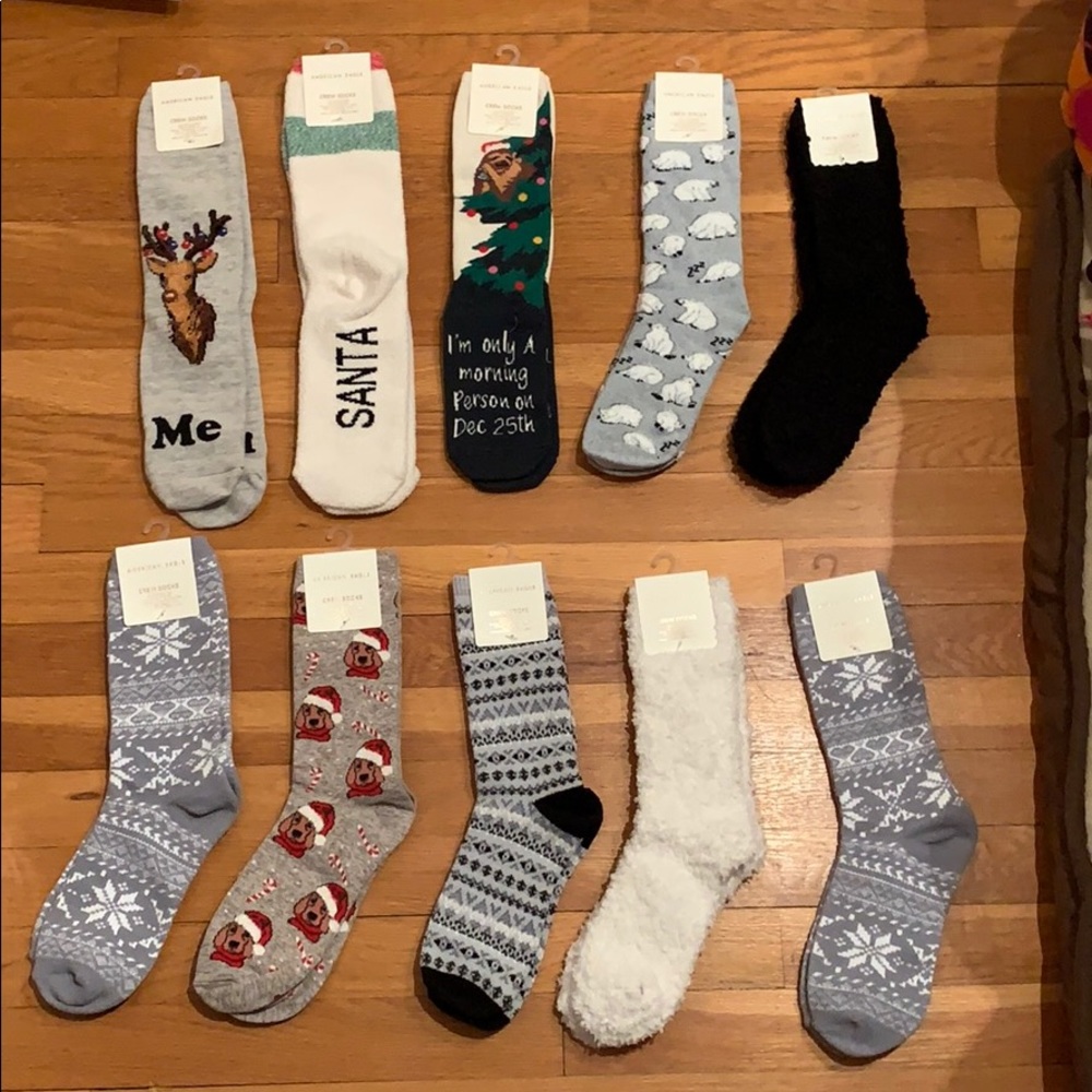 American eagle crew socks